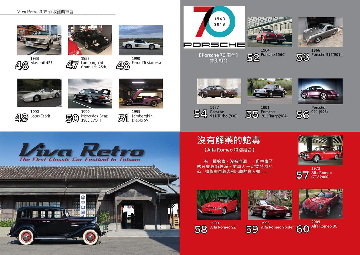 Viva Retro 2018新竹經典車會，全台第一場古董車大遊行在竹城！