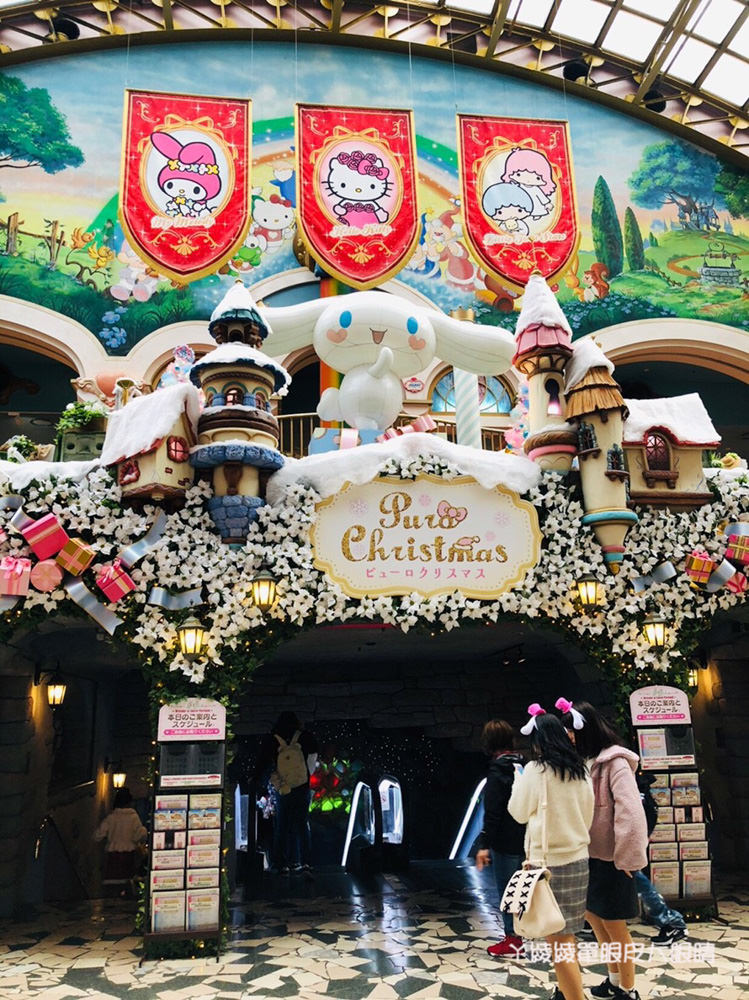 日本東京三麗鷗彩虹樂園！聖誕節限定餐飲大公開！Hello Kitty迷失心瘋勸敗主題商店