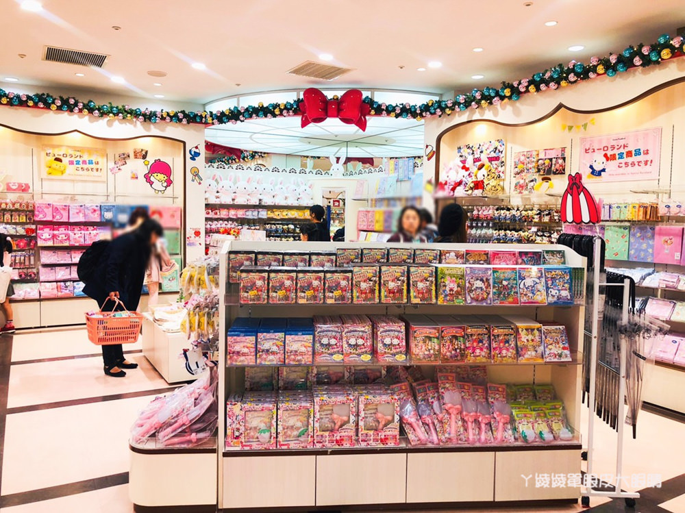 日本東京三麗鷗彩虹樂園！聖誕節限定餐飲大公開！Hello Kitty迷失心瘋勸敗主題商店