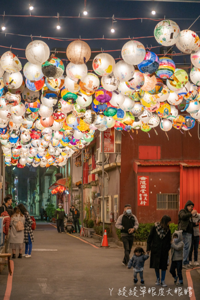 新竹版普濟燈會來了！文雅里富町燈節燈籠高高掛，新富町彩燈文化祭增添新年過節熱鬧氣氛